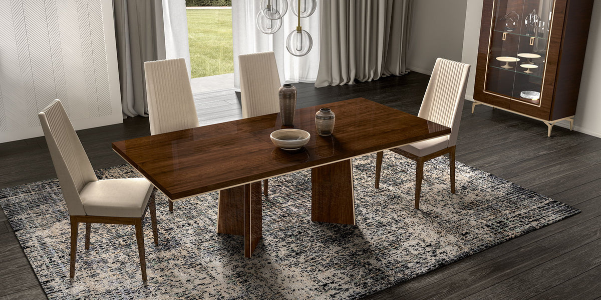 Eva - Dining Table - Dark Brown