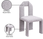 Bennett - Boucle Dining Chair (Set of 2) - Taupe