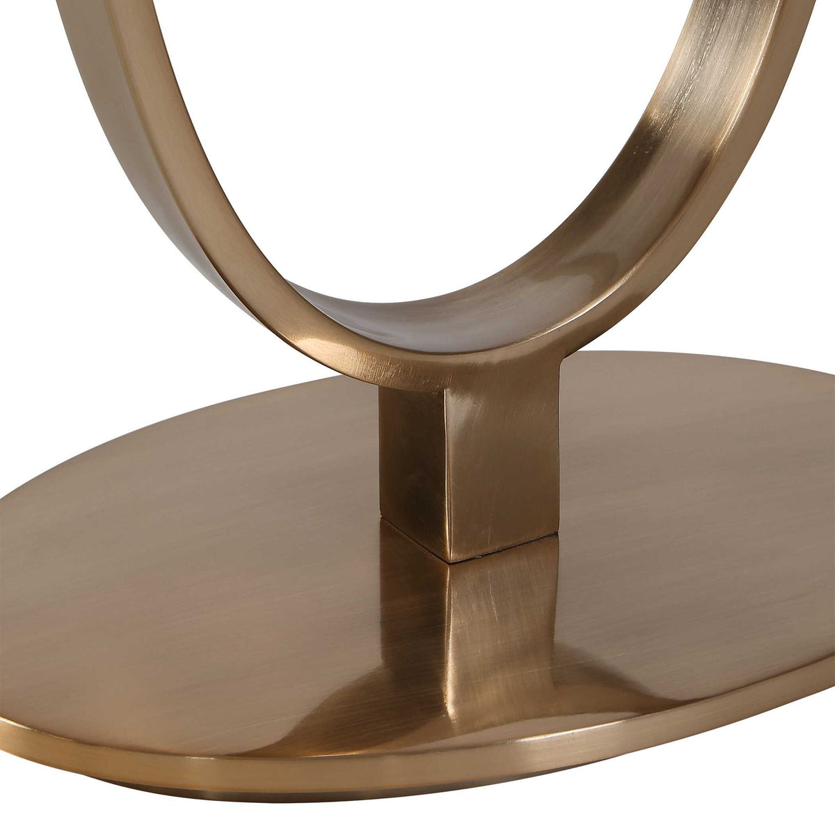 Tordin - Geometric Floor Lamp - Brass / Gold
