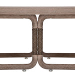 Baja - Rectangular Outdoor Coffee Table - Eucalyptus / Brown Rope