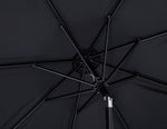 Amalfi - Patio Umbrella - White Base / Black Pole
