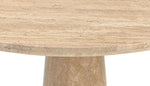 Fontelina - 30" Genuine Bistro Dining Table - Travertine