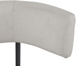 Rivage - Durable Dining Chair With Black Frame (Set of 2)