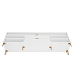 Manhattan Dumbo - Fluted TV Stand