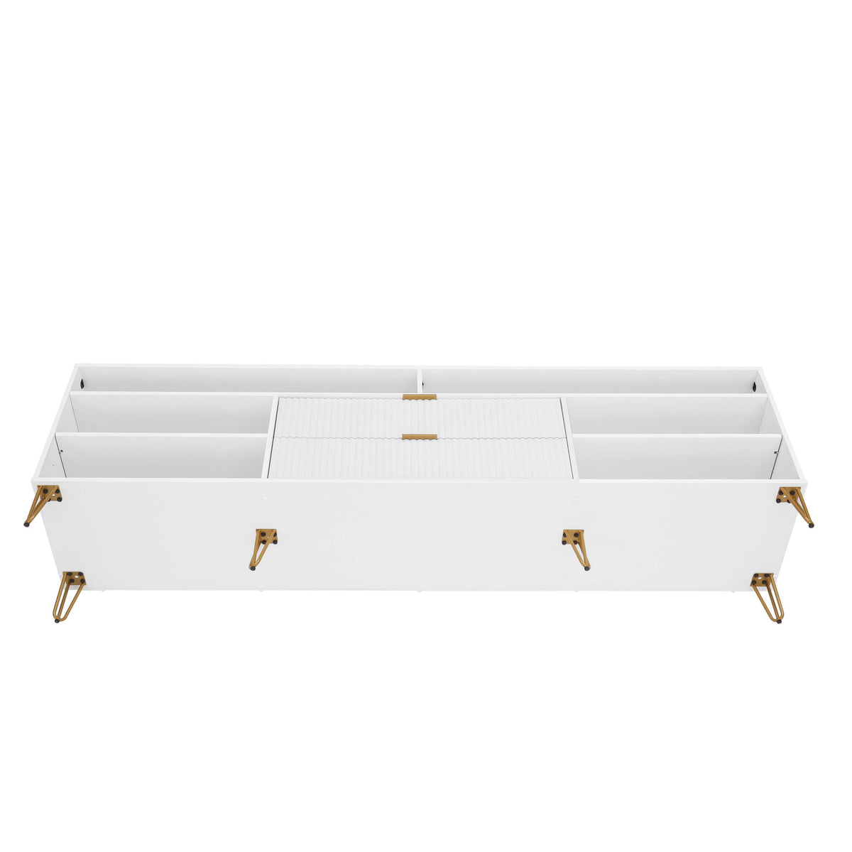 Manhattan Dumbo - Fluted TV Stand