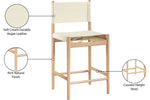 Rawlins - Counter Stool - Natural Frame