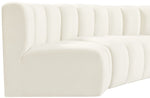 Arc - Velvet 8 Piece Curved Modular Sofa