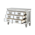 Varian - 34" Server - Mirrored & Antique Platinum