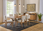 Millwork - Rectangular Dining Table - Light Brown