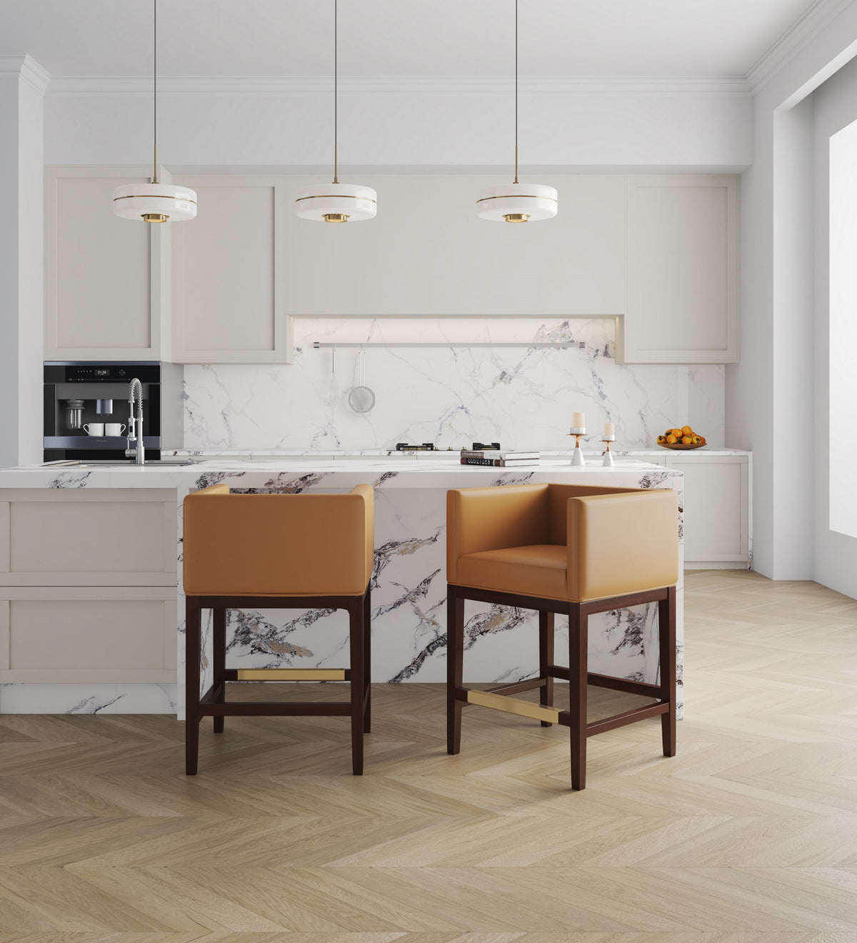 Manhattan Kingsley - Counter Stool