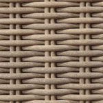 Seacrest - Olefin Water Resistant Fabric And Wicker 4 Piece Outdoor Patio Modular Sectional