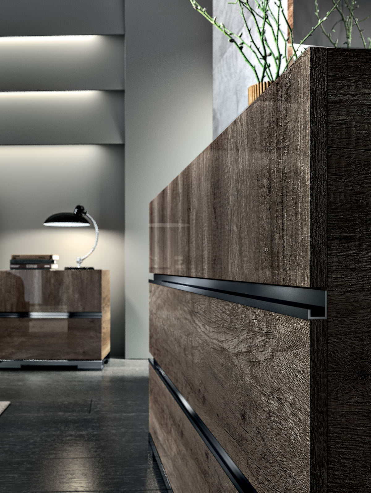 Kamea - Dresser - Dark Brown