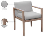 Solace - Olefin Performance Fabric Outdoor Patio Dining Arm Chair