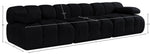 Orin - Velvet 3 Piece Modular Sofa