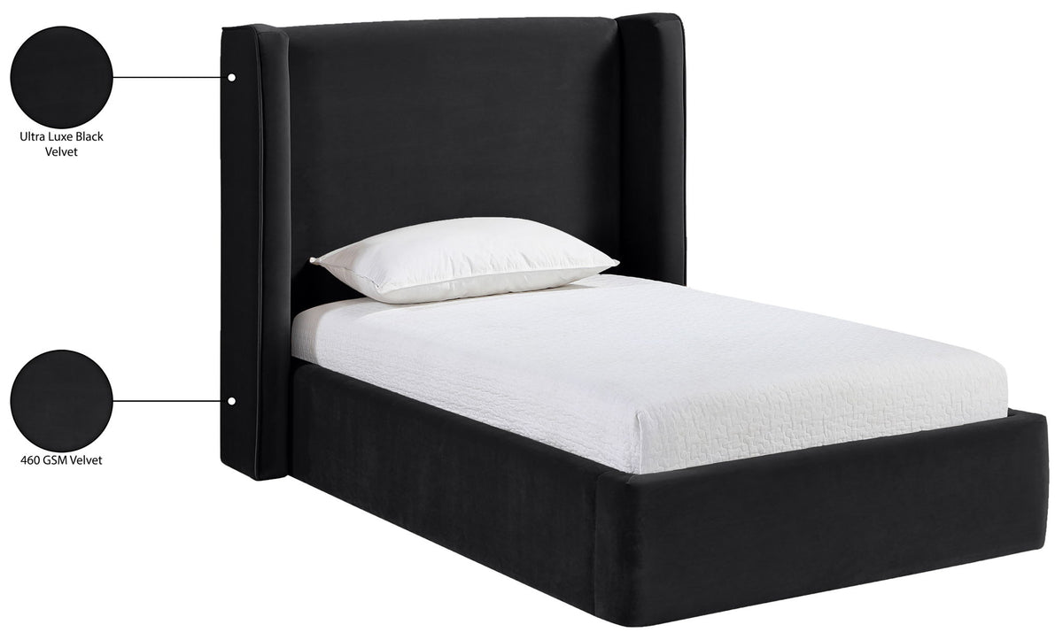 Kendall - Velvet Upholstered Bed