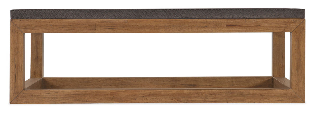 Big Sky - Cocktail Table - Light Brown / Dark Gray