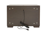 Ceres Modern Brown Oak and Grey Nightstand by VIG Furniture - View 5