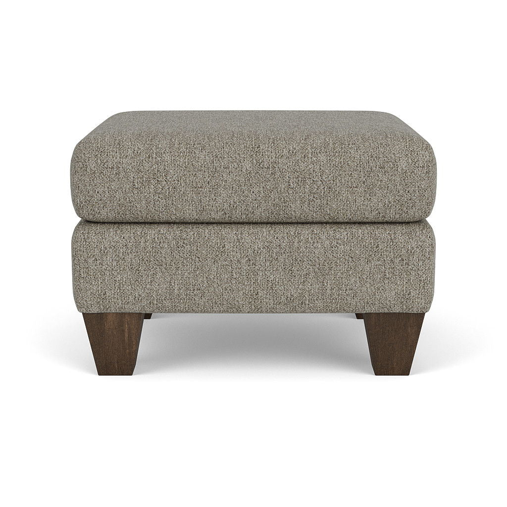 Moxy - Fabric Ottoman, Square Tapered Legs