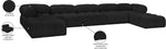 Ames - 7 Piece Fabric Modular U-Shaped Sectional