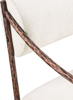 Bastille - Upholstered Dining Arm Chair (Set of 2) - Bronze Frame