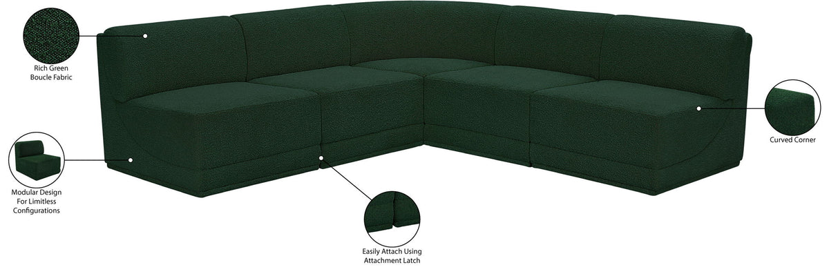 Ollie - 5 Piece Modular Sectional