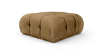 Orin - Velvet Performance Fabric Upholstered Modular Ottoman
