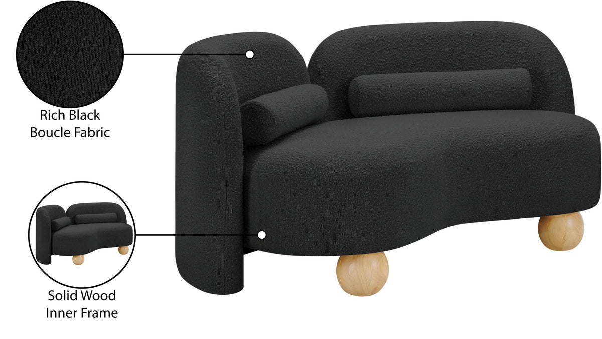 Daphne - Boucle Loveseat