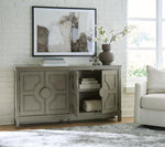 Darlock - Accent Cabinet - Warm Gray