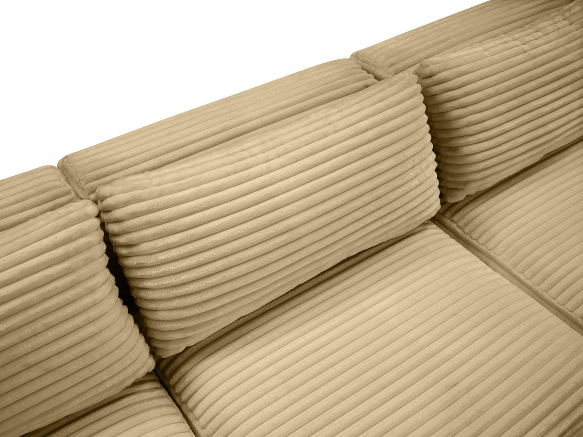 Shaggy - 8 Piece Modular U-Shaped Armless Sectional
