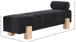 Edison - Bench - Light Brown Base