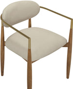 Riccio - Dining Arm Chair (Set of 2) - Walnut Frame