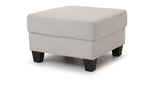Dallas - Ottoman - Ivory