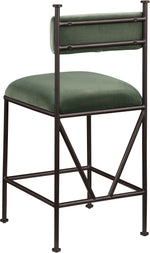 Monarch - Velvet Counter Stool (Set of 2)