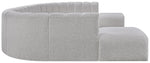 Arc - Boucle Fabric Modular Sectional