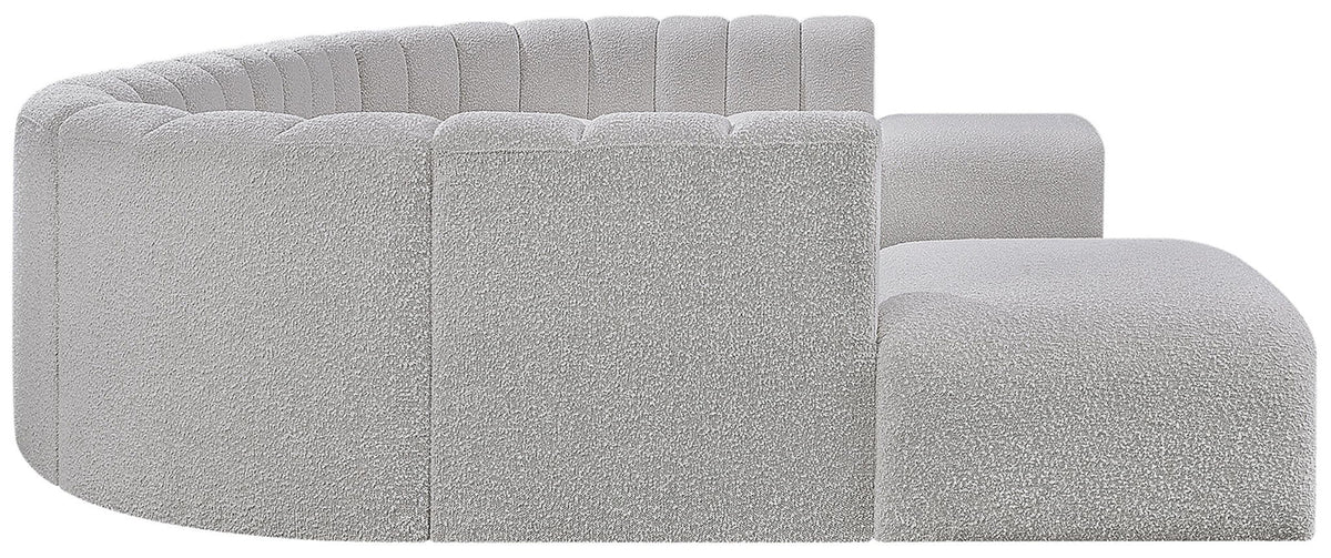 Arc - Boucle Fabric Modular Sectional
