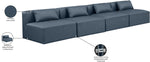 Cube - Modular 4 Seat Armless Sofa