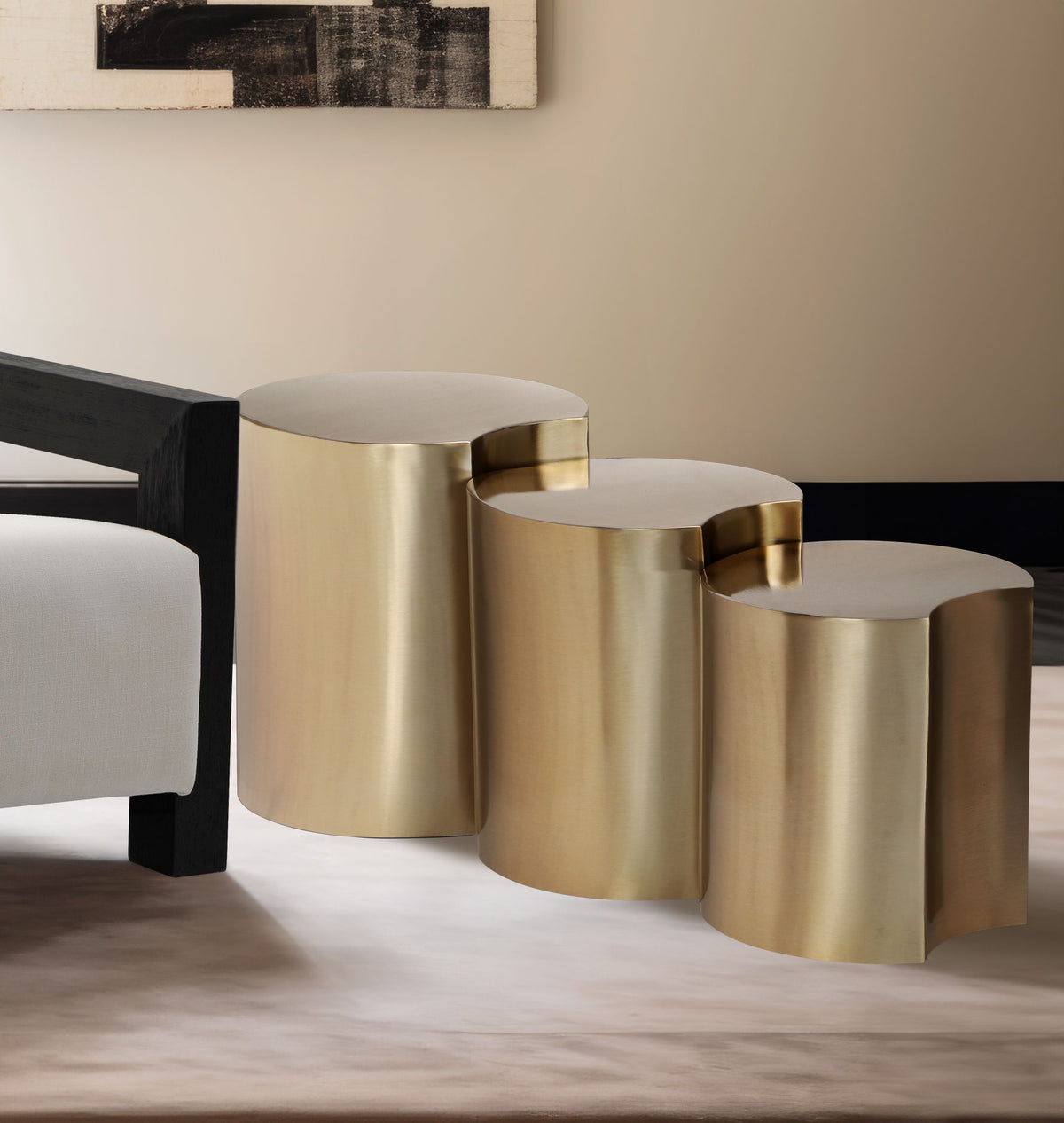 Dimple - 3 Piece Modular End Table