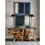 Center Root - 74" x 17" Console Table - Brown