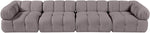 Orin - Fabric Velvet 4 Piece Modular Sofa