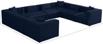 Cube - Linen 8 Piece Modular Sectional