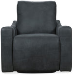 RC - Lewis Power Swivel Recliner - Black