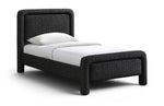 Baylor - Fabric With Interwoven Chenille Upholstered Bed