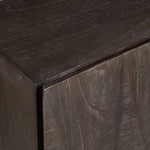 Marico - 2 Door Mindi Cabinet - Dark Brown