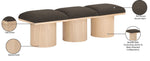 Pavilion - 3 Piece Modular Bench With Natural Base