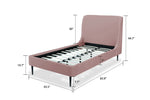Manhattan Heather - Bed With Black Legs