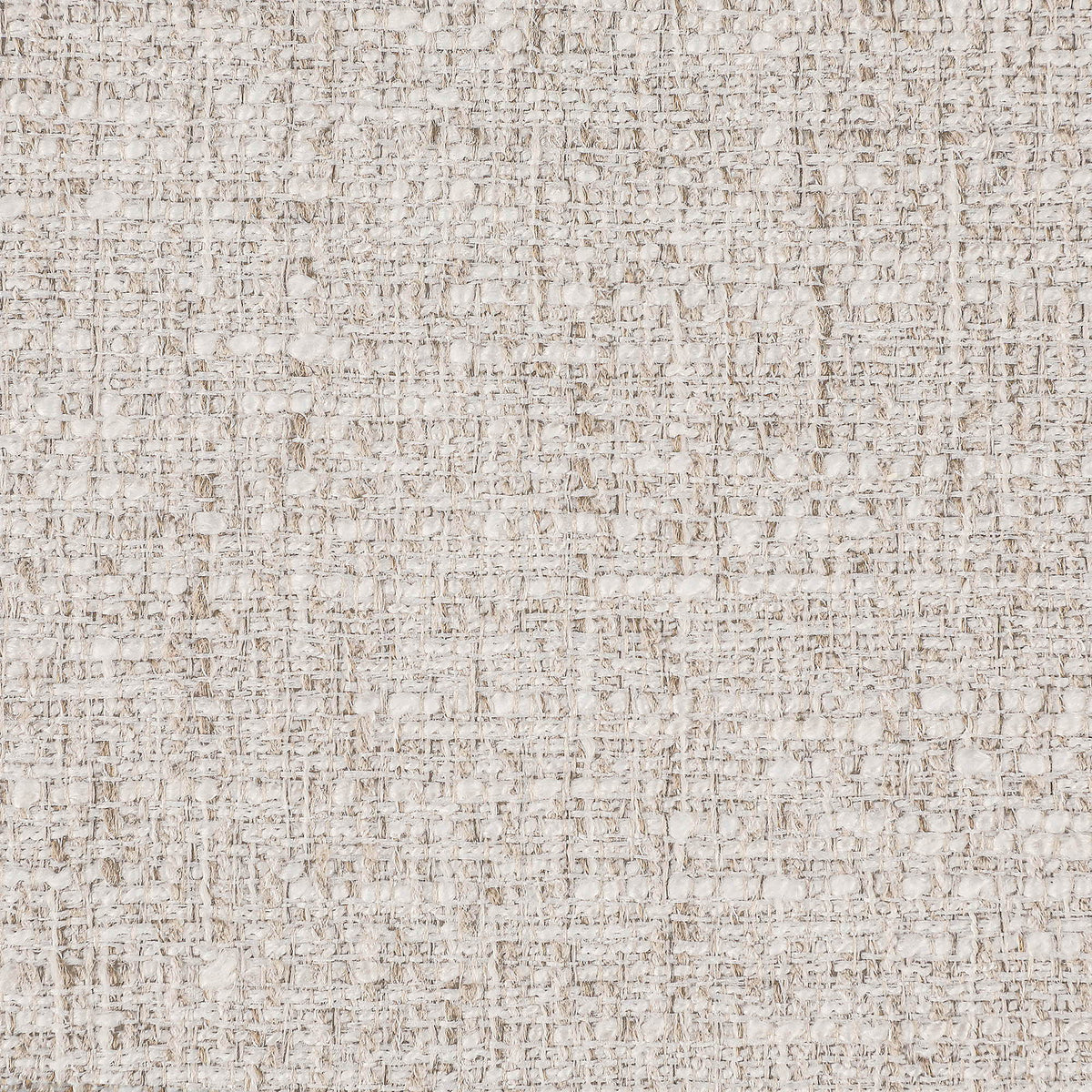 Nara - Linen Textured Fabric Upholstered Bench - Painted Natural