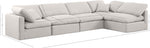 Indulge - Linen 5 Piece Modular Sectional