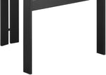 Aurum - Vegan Leather Upholstered Dining Chair With Graphite Black Base (Set of 2)