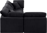 Indulge - Velvet 4 Piece Modular Sectional