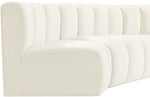 Arc - Velvet 6 Piece U-Shaped Modular Sofa